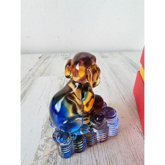 Kalifano Crystal dog puppy loyalty protection figurine statue decor unique new - Picture 4 of 8